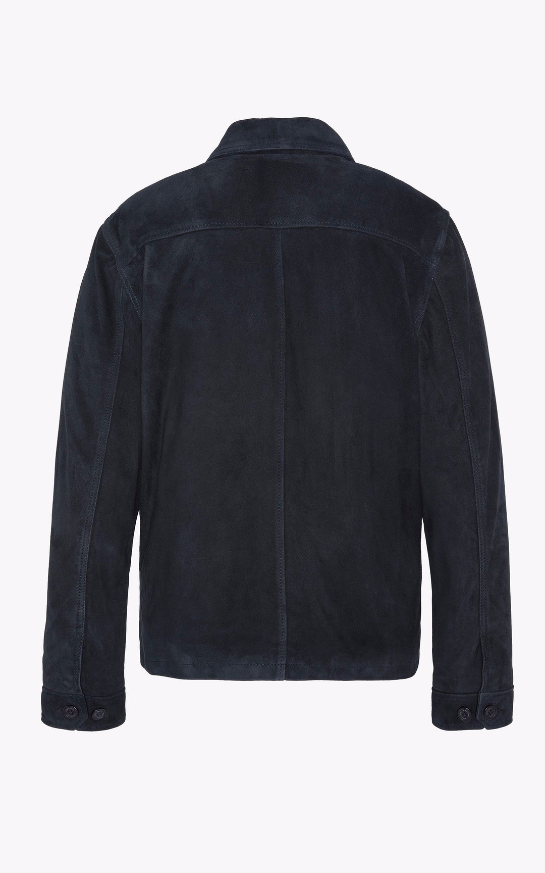 A "LCBRONXS" Navy Schott Veste Homme closed photo