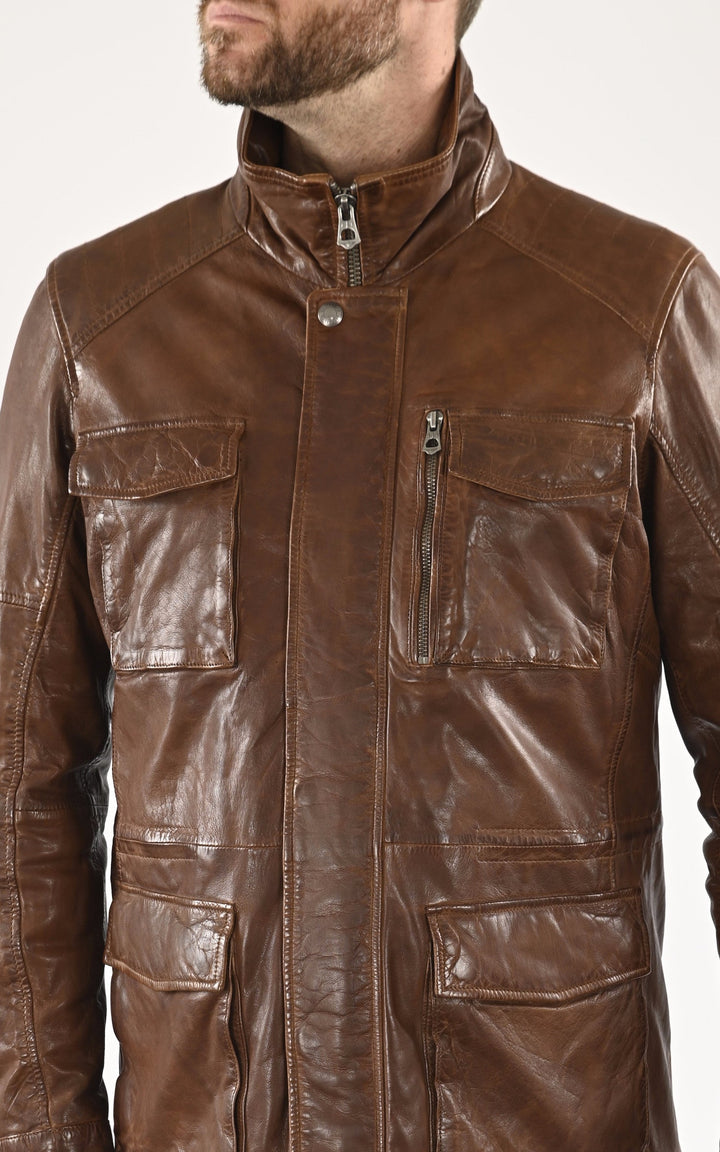 A "RODEO 103334" Marron Daytona 73 Veste Homme details photo