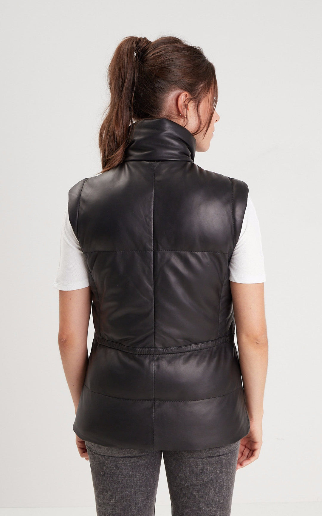 A "VICTORIA 102378" Noir Rose Garden gil_doudoune Femme back photo