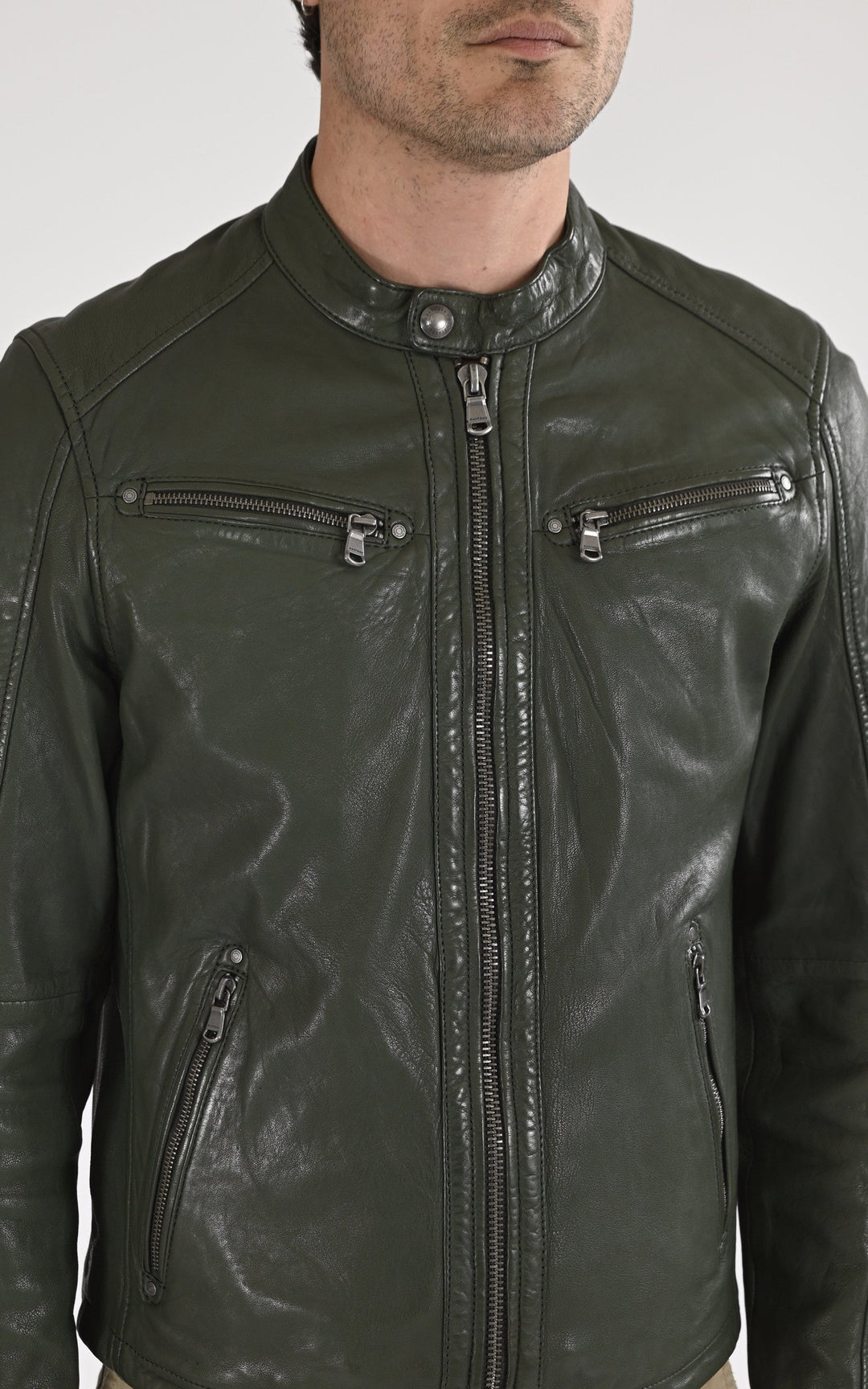 A "GAFINO 101843" Vert Daytona 73 Blouson Homme details photo