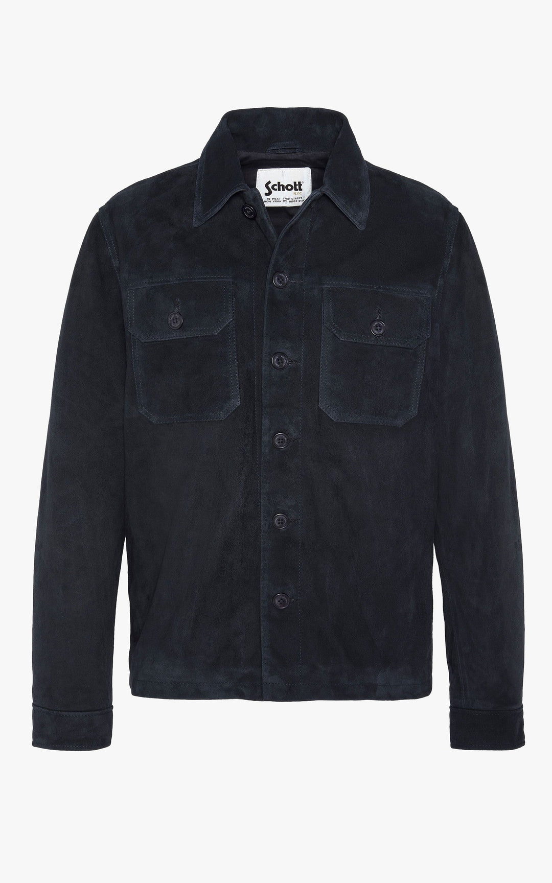 A "LCBRONXS" Navy Schott Veste Homme opened photo