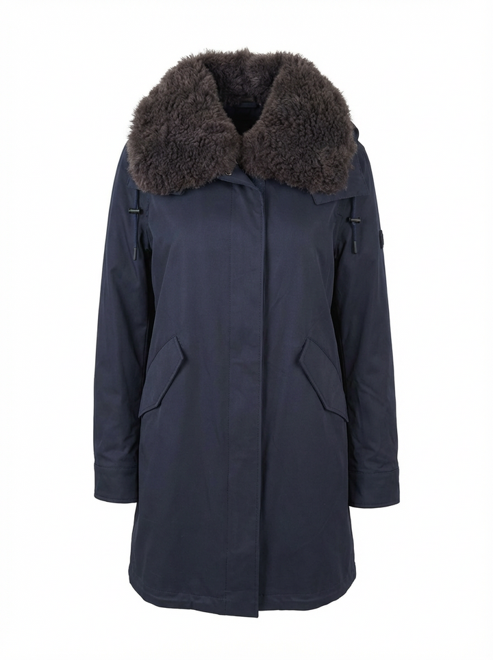 Imane, 84 cm. - Textile - Women - Dark Blue