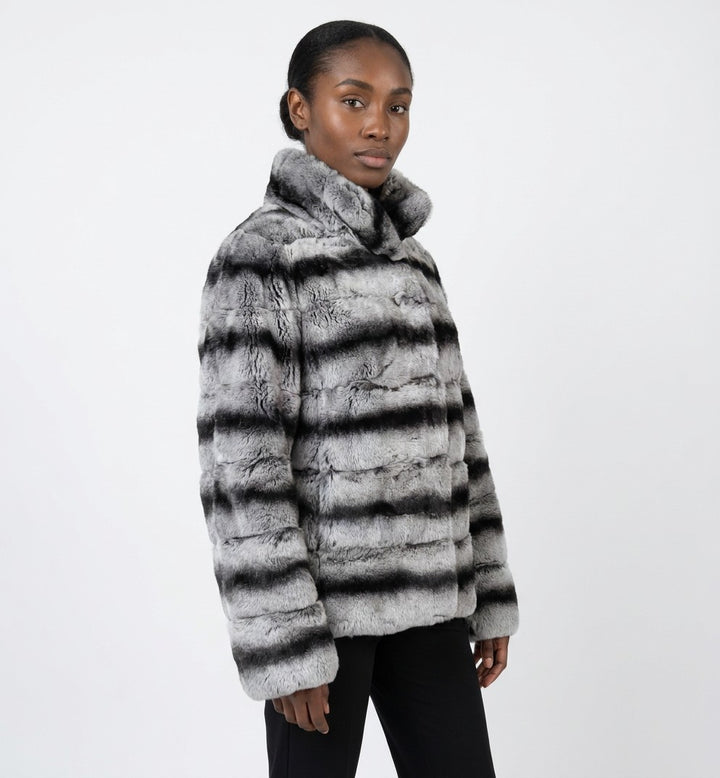 Hanon, 65 cm. - Rex - Kvinder - Chinchilla