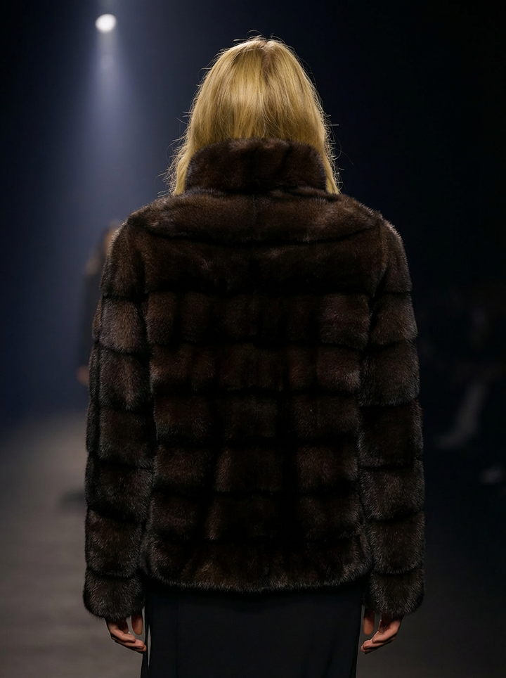 Olise, 63 cm. - Mink - Kvinner - Mahogny