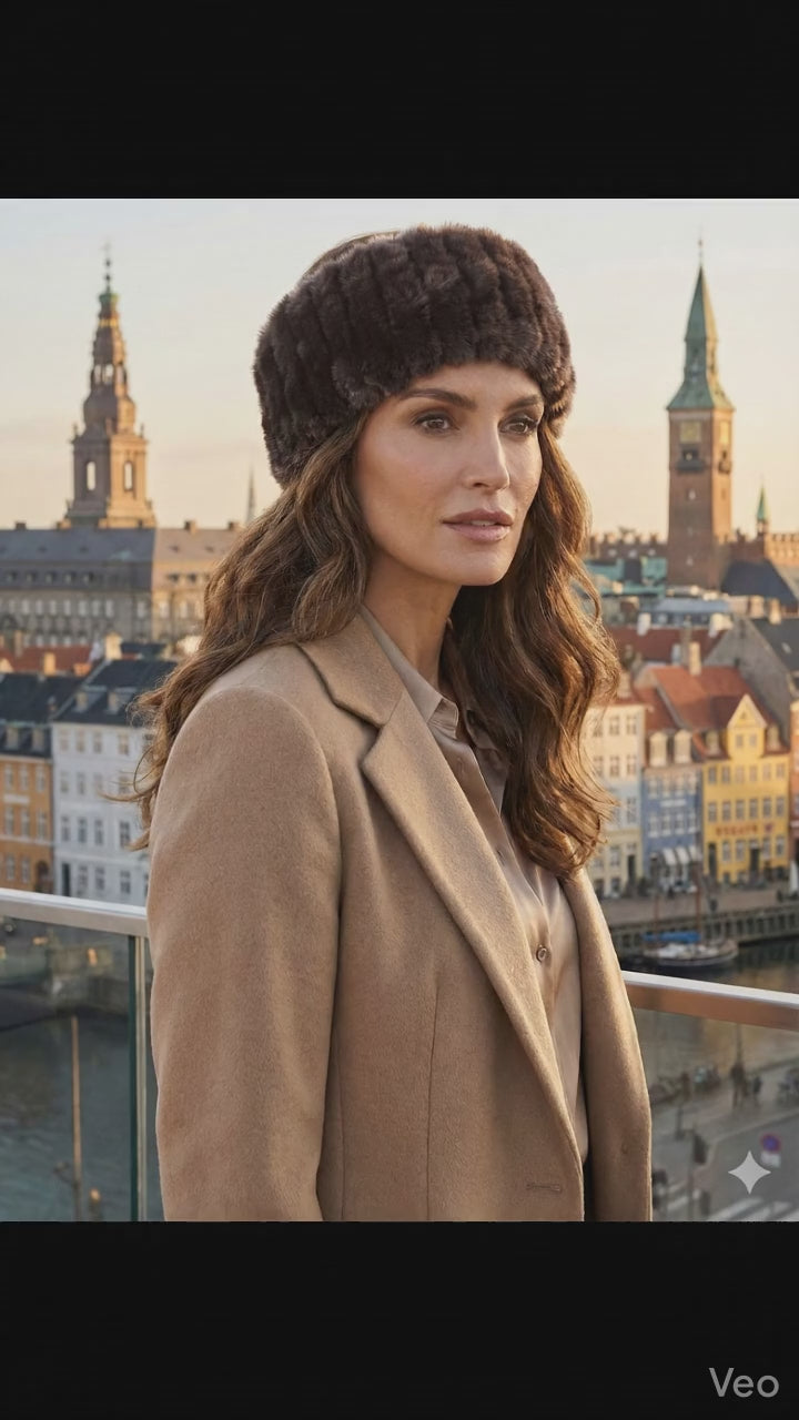 30440 pannebånd - REX KRITTE - ACCESIRES - Mørkebrun