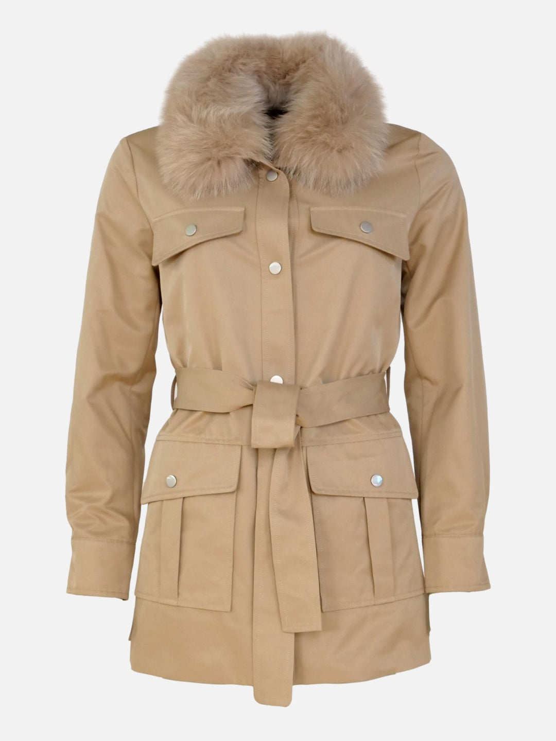 Gilda 75 cm. - Safari jakke - Dame - Beige