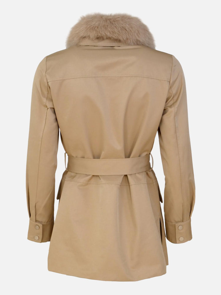 Gilda 75 cm. - Safari jakke - Dame - Beige
