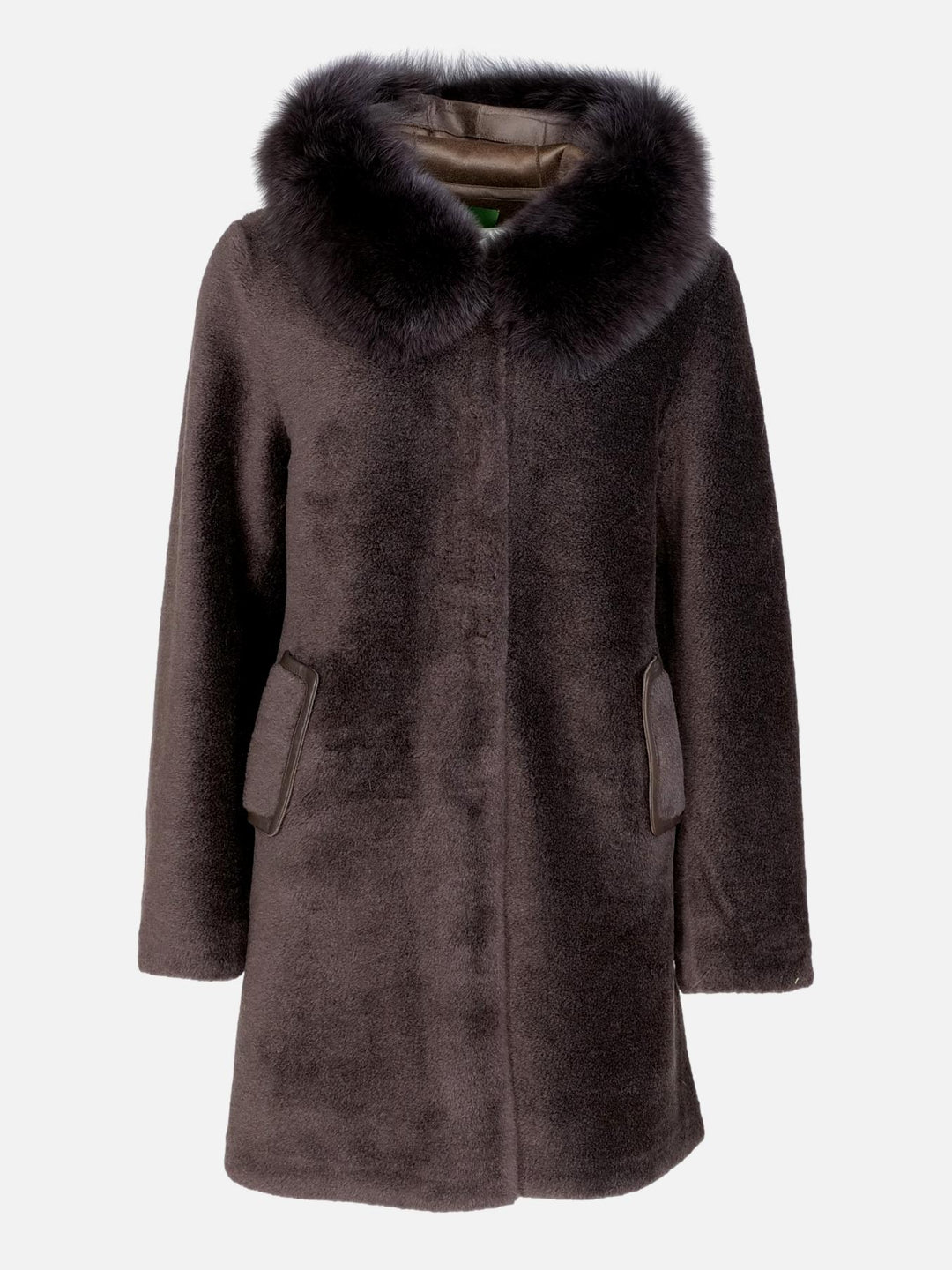 Ganix, 85 cm. - Hood - Air Wool - Women - Ganix Brown