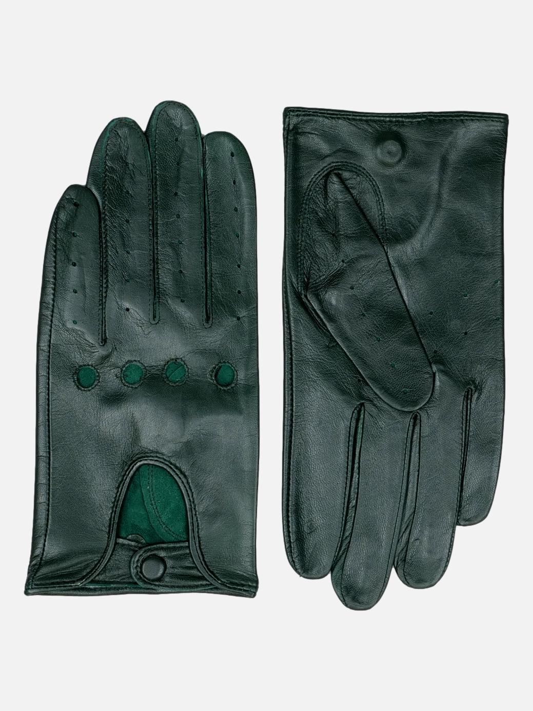 2643 Glove - Lamb Slink Leather -Ladies - Green