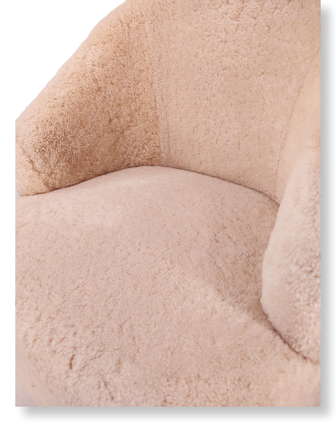 Levinsky stol nr 1 - australiskt lamm - tillbehör - beige