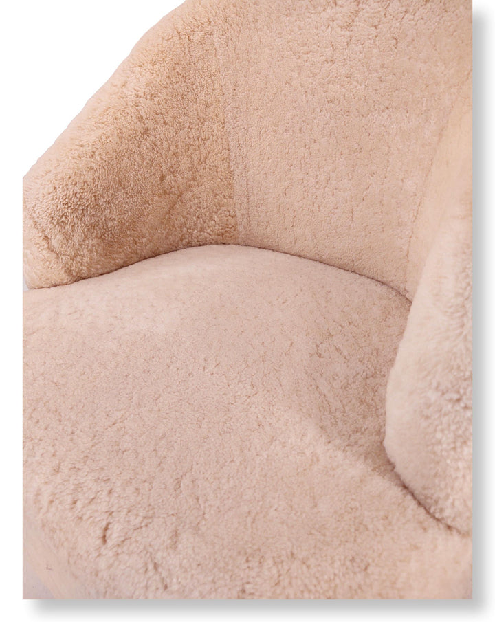 Levinsky stol nr 1 - australiskt lamm - tillbehör - beige