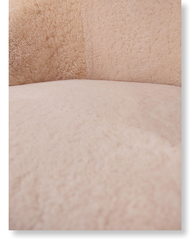 Levinsky stol nr 1 - australiskt lamm - tillbehör - beige