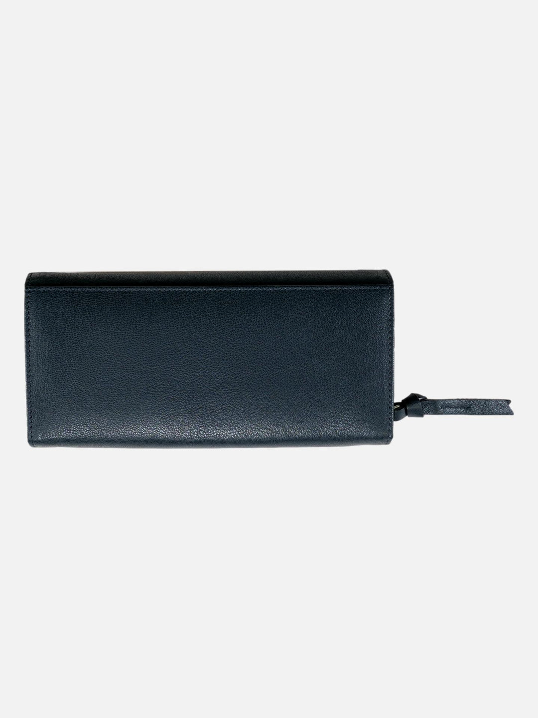 LW-0019 Plånbok - Läder - Tillbehör - Mörk Marinblå