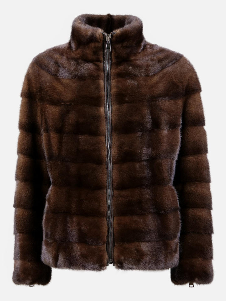 Agnes, 61 cm. - Mink - Kvinnor - Mahogny