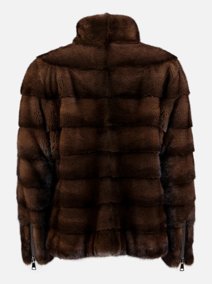 Agnes, 61 cm. - Mink - Kvinnor - Mahogny
